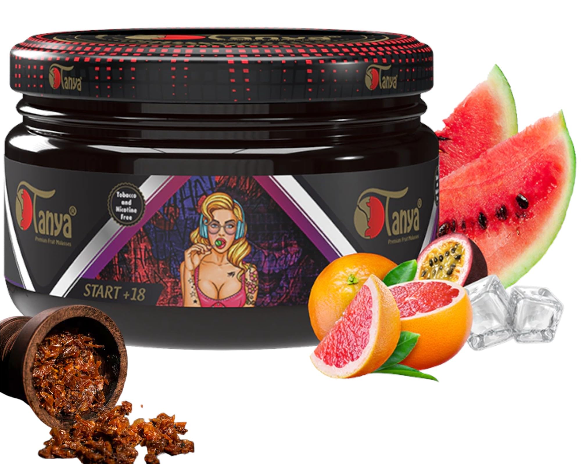 Amazon.com: Tanya Herbal Hookah Molasses 250G Reusable Premium